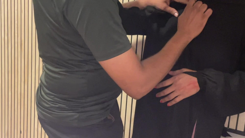 Hot Mumbai: Stojąc jebanie z muzułmańską przyrodnią siostrą Bhabhi