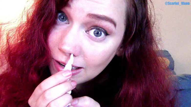 Scarlet Vixen: Expérience Sneeze Fail-Blooper - Épices &amp; Chatouillement des tissus (Mkv)