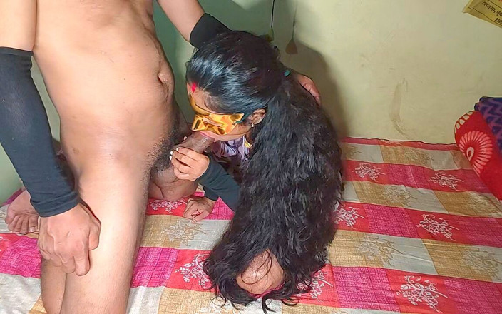 Sexy biwi: Thổi kèn trong miệng bhabhi