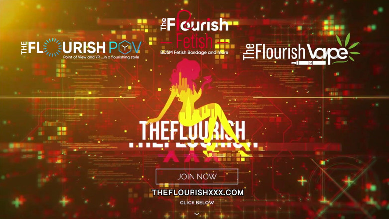 The Flourish XXX: Йога-инструктора подхватил качок с большим хуем Chad White и Zaria Nova