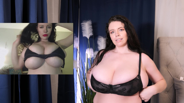 Lovely Lilith: Прекрасна Ліліт, змащена маслом, порівняння розміру поклоніння грудям