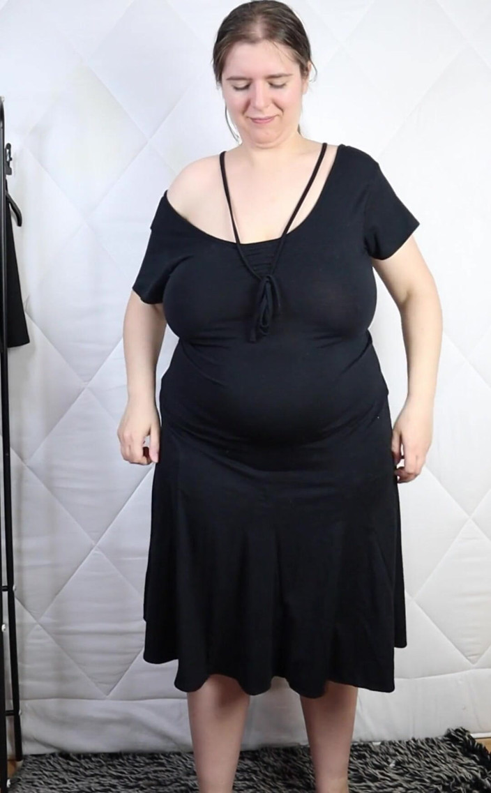 Lena Rose: Long Dress dicoba