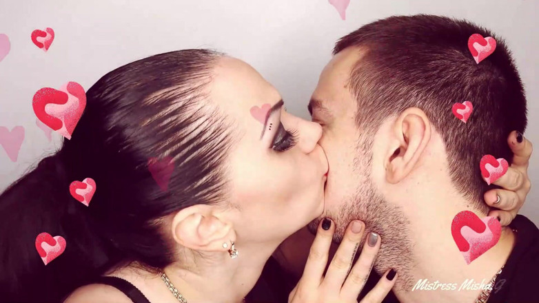 Goddess Misha Goldy: バレンタイン顔とボディキスコンピレーション!