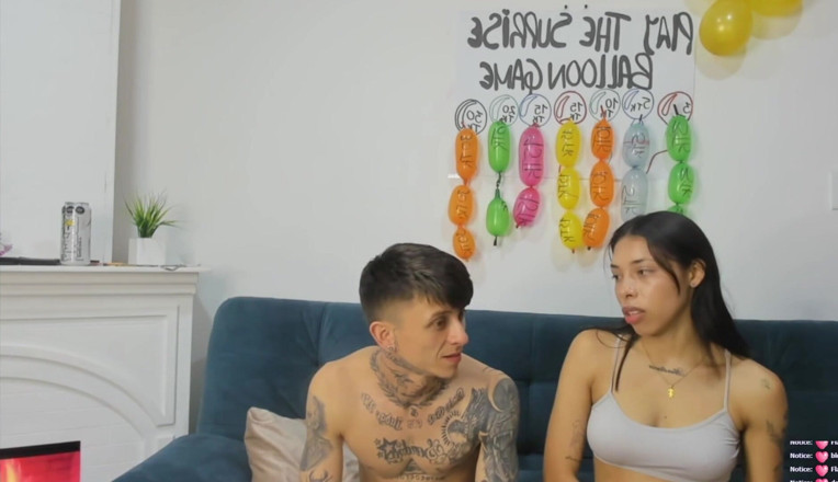 Megan and Max: Coppia Sesso Balla E in Telecamera
