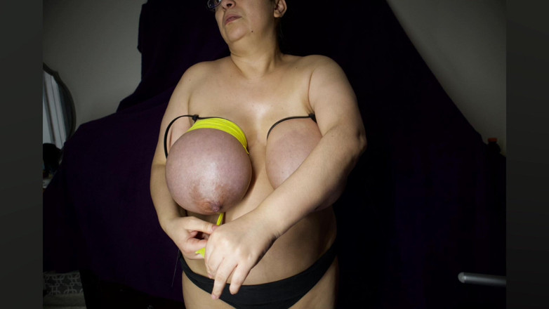 VeeVee Vixen: Hucow süt sağıyor bağlı memeler slayt gösterisi bölüm 4