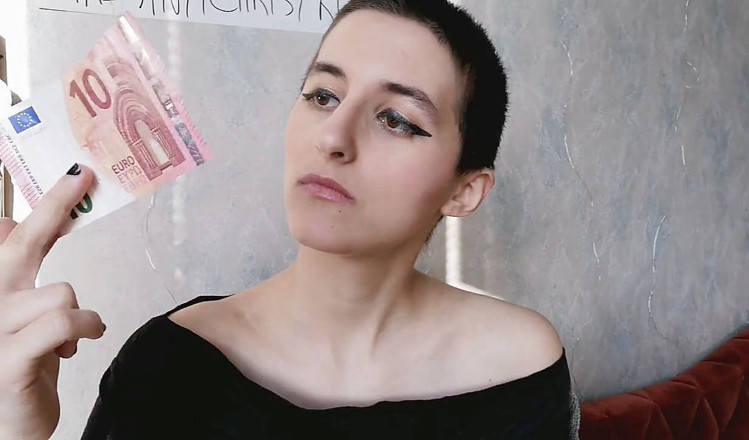 The Antichristrix: Жадібна повія кричить на вас