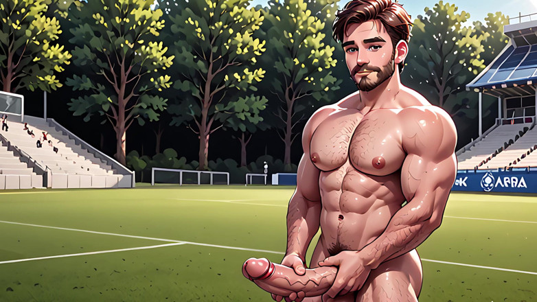 Erotic Man: Ai Men Athletic Bodies