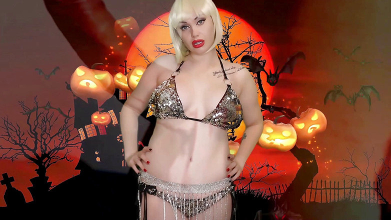 Goddess Misha Goldy: Je vais te humilier, utiliser tes deux trous et te...