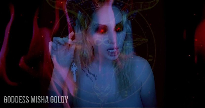 Goddess Misha Goldy: Simte fericirea pe care ți-o dau și cedează vrajei mele de dragoste...