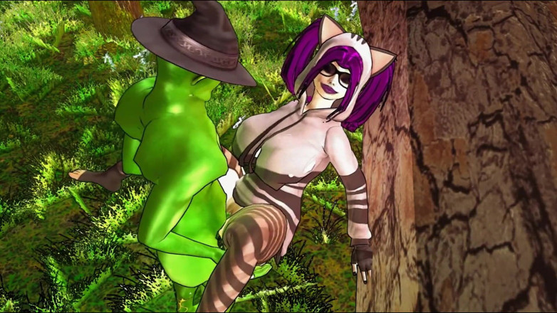 Games looper sex: Kokoro dikongkek keras oleh Ogre Goblin Raksasa (4 daripada 11)