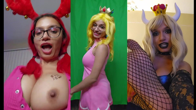 Goddess Rarity: La déesse Rarity cosplays dans le rôle de Peach pour...