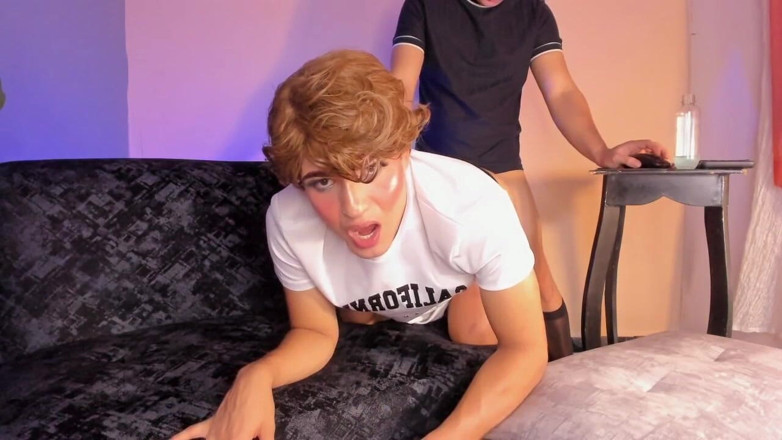 KenPrince: Femboy wird vom stiefbruer ihrer besten freundin gefickt