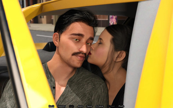 Adultgameplayvideos studio: Cuộc hôn nhân đáng yêu - chương 7 - Evelyn và một hành khách...