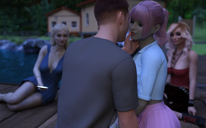 3D Cartoon Porn: Hjälper hotties story time - foto bildspel 22