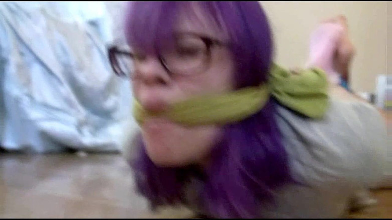 Selfgags classic: My Stepsister, the Sock-gagged Snitch!