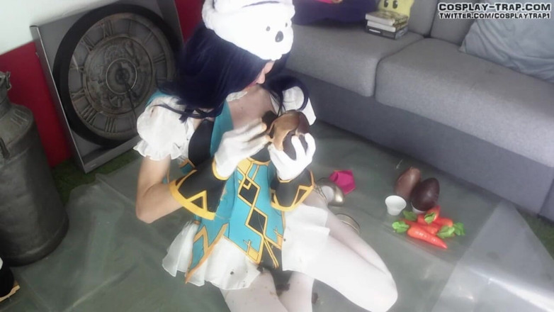 RosalinaxGirl: Crossdress Cosplay Lucina's Messy Easter
