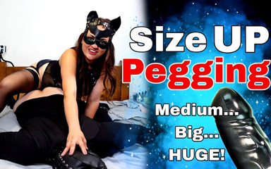 Training Zero: Saiz tambatan strap-on dubur femdom