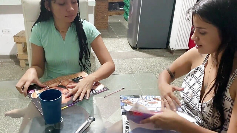 DAYANNA: Betapa kayanya dia menghisap tetek saya! Saya menjemput kawan saya...