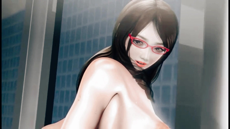 X Hentai: Lustvolle lehrerin und ihr schüler in einer umkleidekabine
