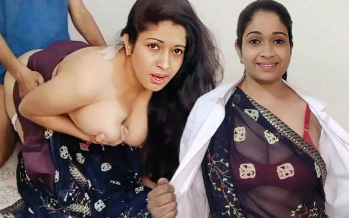FantacyCouple: インドのホットナースBhabhiファック元夫とデジSaree