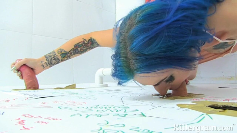 Killergram: Alexa vice di-gangbang di gloryhole habis-habisan