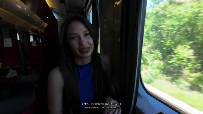 Laura Quest: Ik heb haar in een trein ontmoet