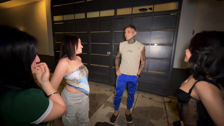 Monik Coper: Latina Threesome Fucks Married Taxi Driver After Their Ride!