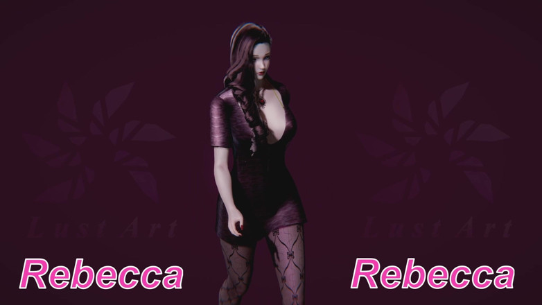 Lust art 3D: Sexy Rebecca Catwalk