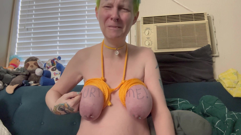 Hot potato girl: Titty Torment Time!