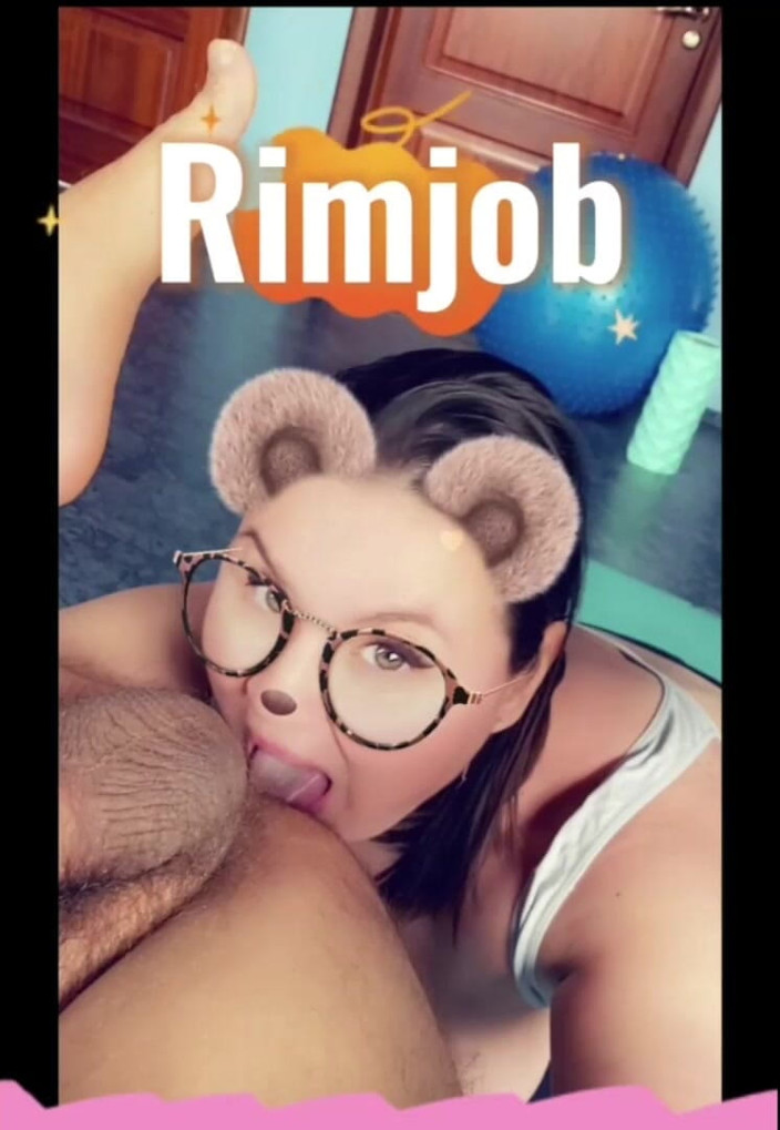 Mary Di: Niespodzianka rimjob z MILF MaryDi dla pasierba