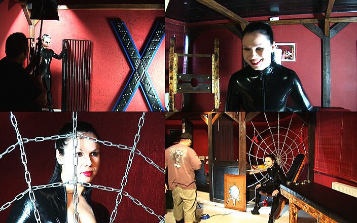 Lydia Privat: Tournage en latex, partie 1
