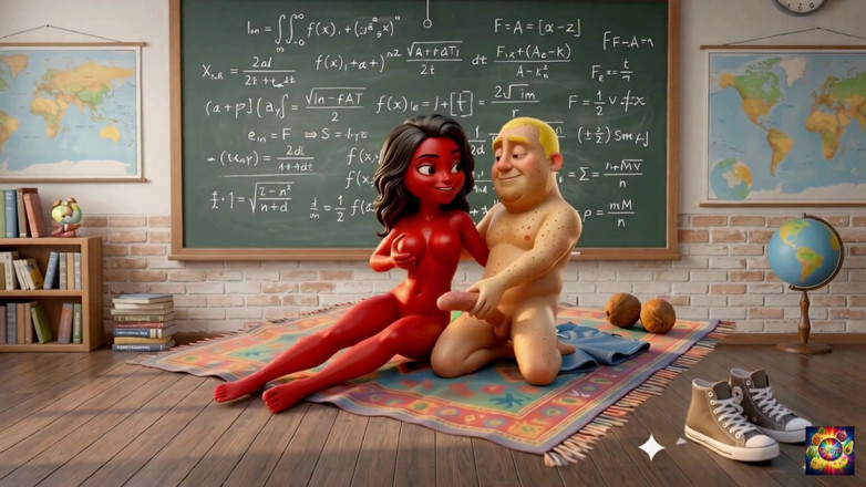 Caitlynvx: Tutkulu öğretmen romantizmi - ai hentai asmr