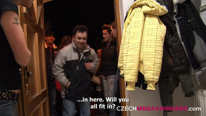 Czech Mega Swingers: Çek mega eş değiştirenler 5 - mega grup sekste bölüm 1 Çek güzeller 1