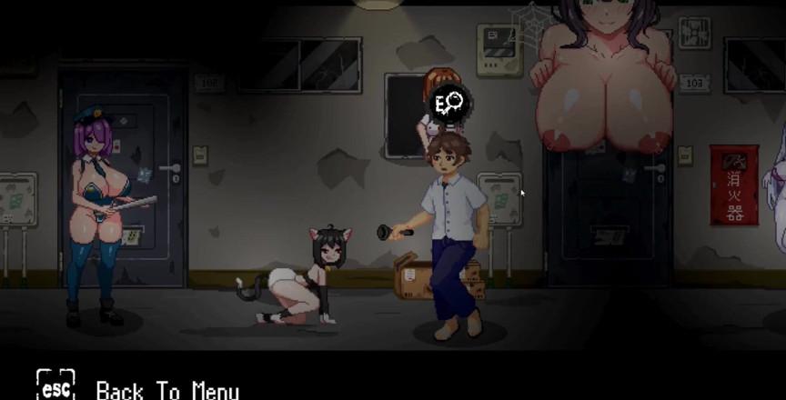 NSFWOtaku: Jeu hentai - appartement sans sortie - Mudeguchi Manshon, scènes toutes H