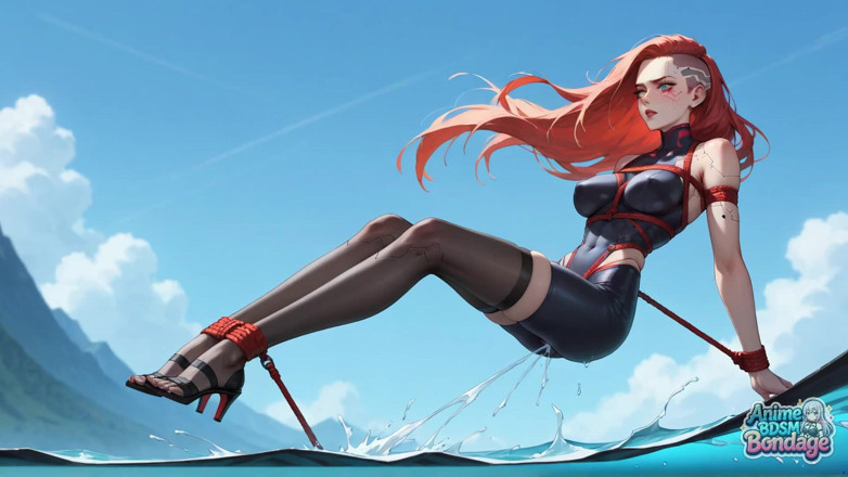 Anime BDSM Bondage: Ben je bereid om de meest buitengewone bdsm-bondage te bekijken?...