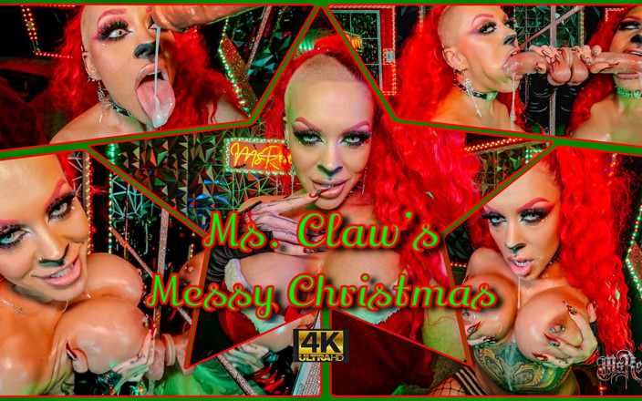 Red X: Frau Claw hat schmutzige weihnachten