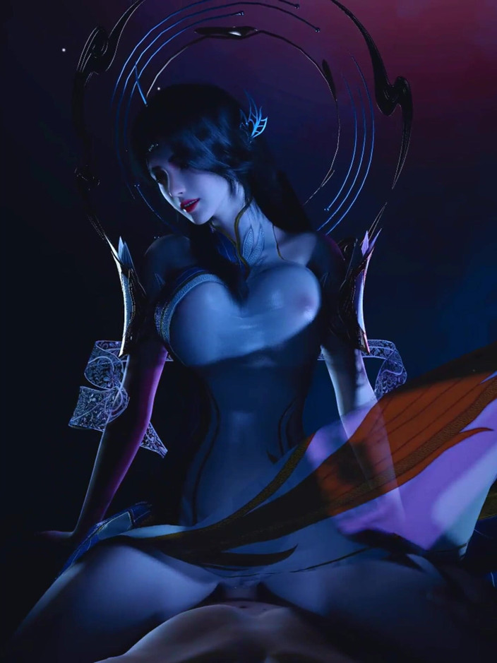 X Hentai: Богиня піксельного царства: вигини розклеєні - 3d анімація хентай