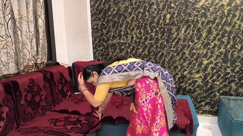Desi chudai hub: Bonita puja bhabhi foda por caçador indiano
