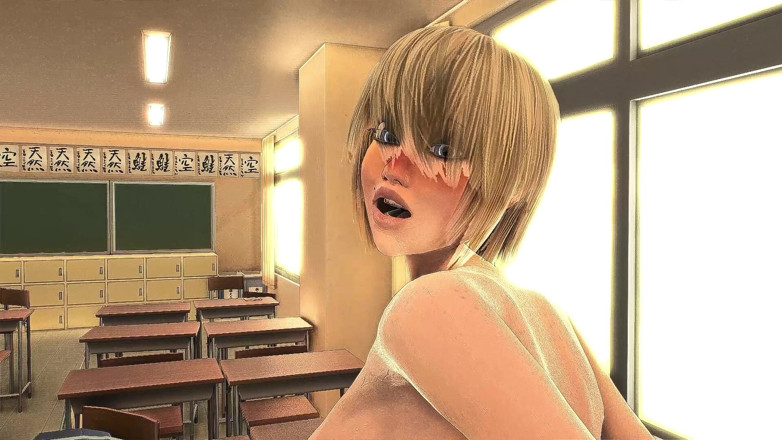 Gameslooper Sex Futanation: Zpět na Učebna část 1 - Futa Animace