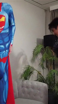 Superman x spiderman kostüm rollenspiel