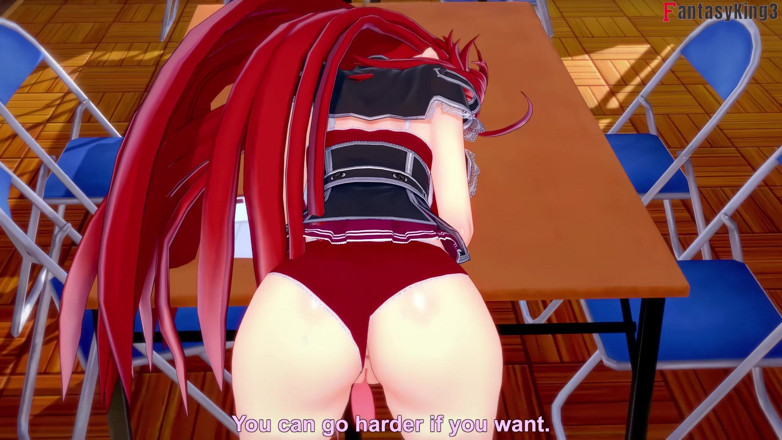 Fantasy king: Rias Sex gremory în bibliotecă - Dxd Ntr Madness Series