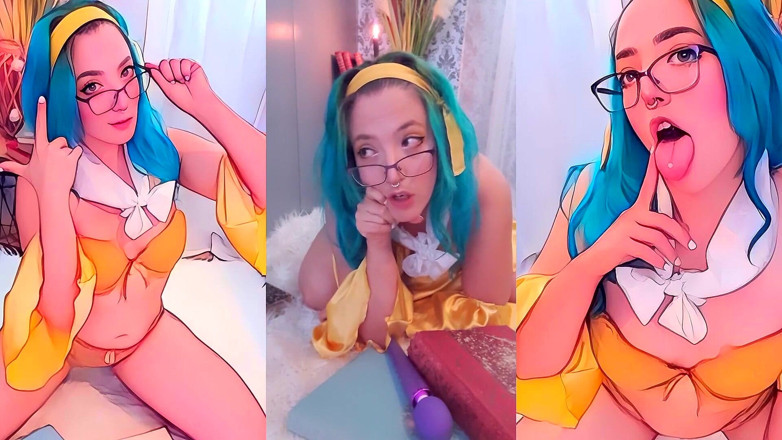 Daphnee Lecerf: Erocosplay: Levy Mcgarden, azgın ve muhtaç asla!
