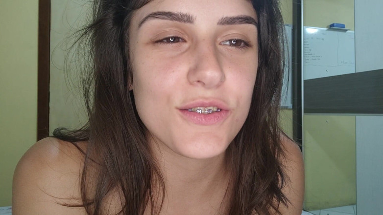 Shamelesscouple: Porra no aparelho de borboleta