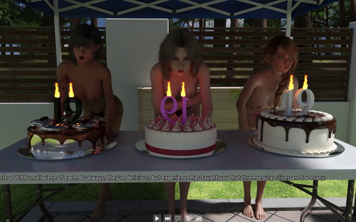 3D Cartoon Porn: My Dorm 138 - the Toples Pool (birthday) Party Part 5