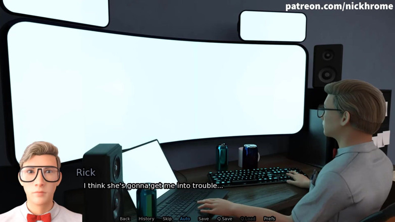 Visual Novels: SexBot 45 - ela realmente gosta