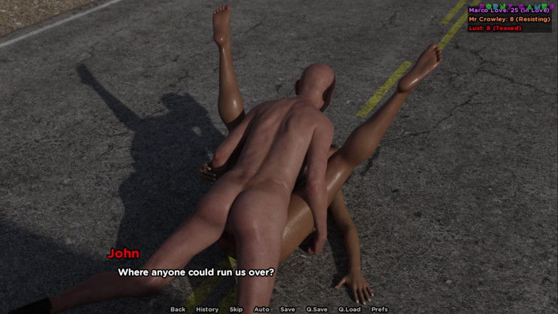 Porny Games: La fidanzata di Lounatick - creampie nel deserto bollente, Idroto con...