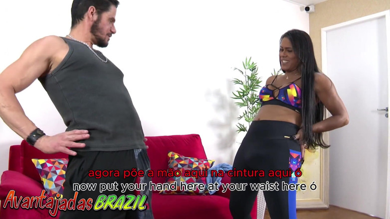 Avantajadas Brazil: Shemale Fucked Her Personal Trainer