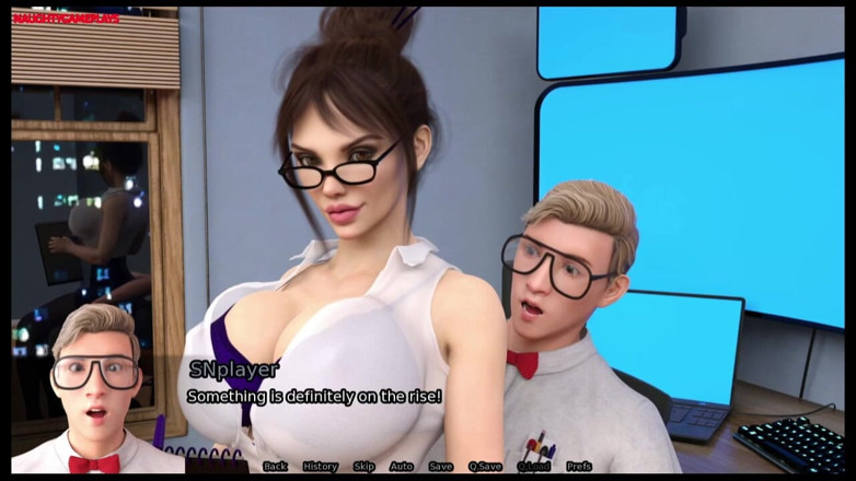 Naughty gameplays: Llamamann Games tarafından seks robotu - orta yaşlı seksi kadın büyük...