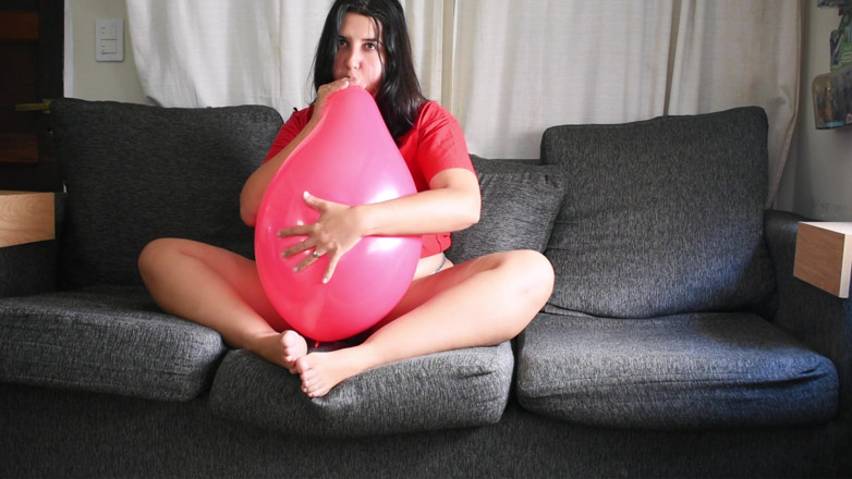 melu_world: Bermain Sehingga Pop Dalam Sesi Panas Belon Merah - Bunny Looner