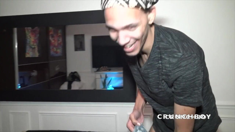 Gay fucked by surprise by straight friend: Gay Romantik surový ošukaný hetero klukem Aydenem